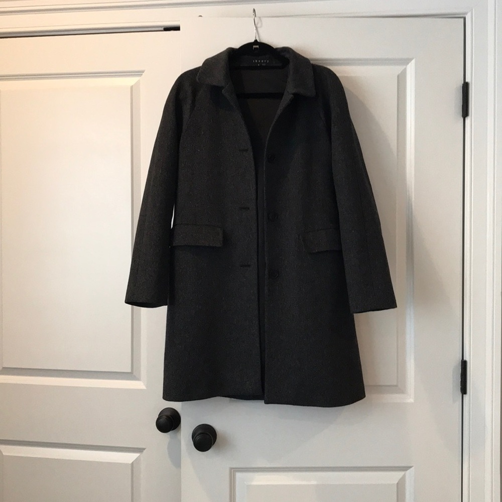 Theory Coat (dark grey) perfect condition